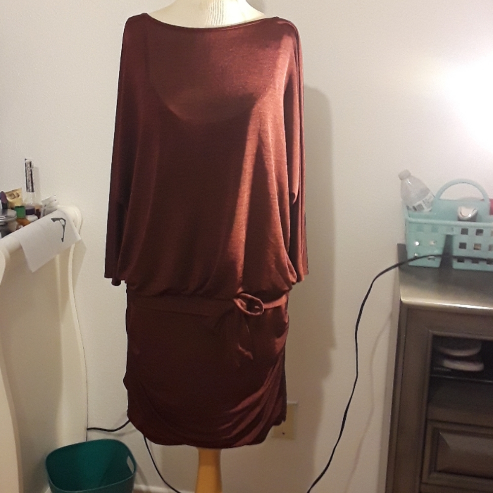 Burgundy Dress
